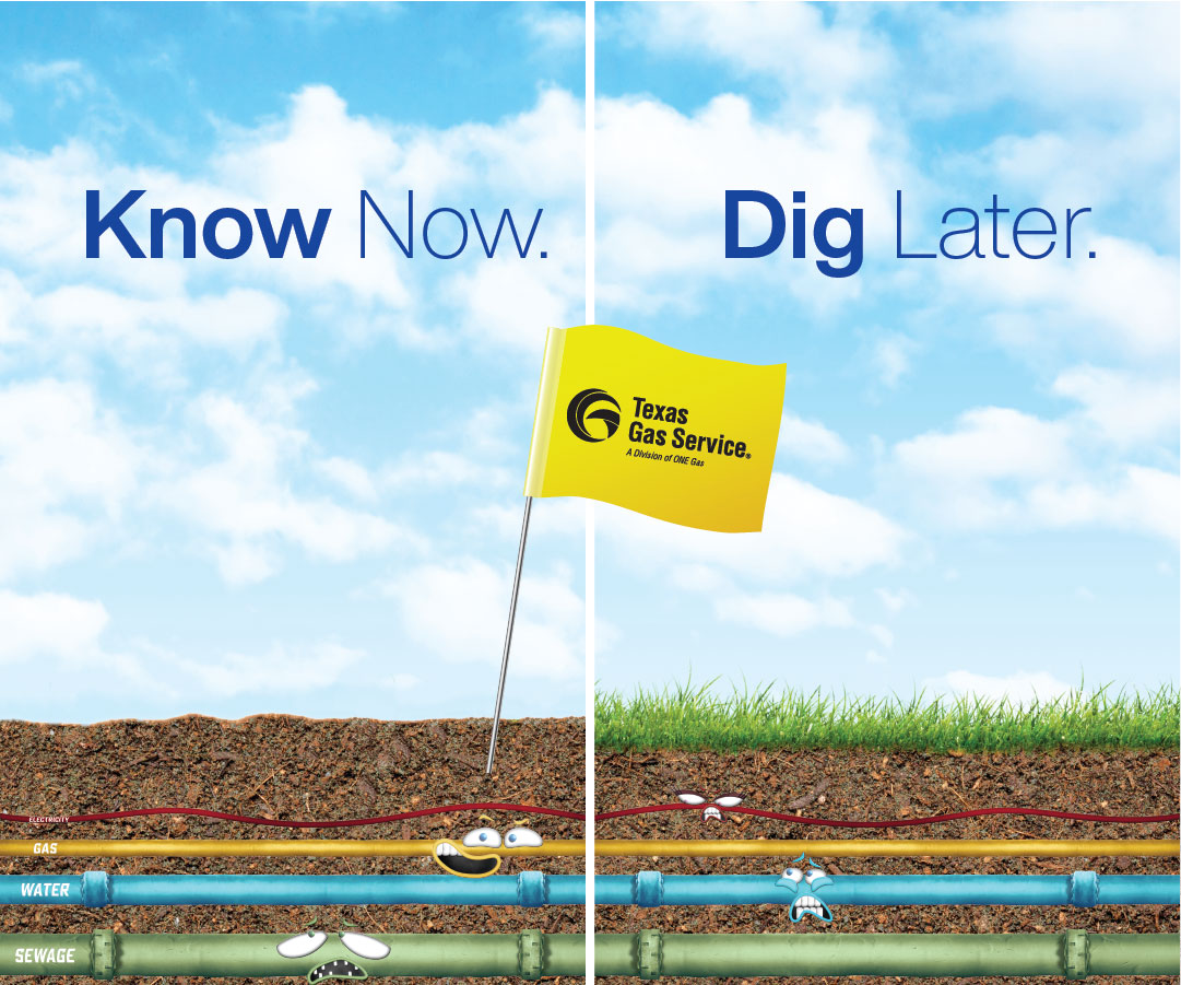 yellow flag know now dig later